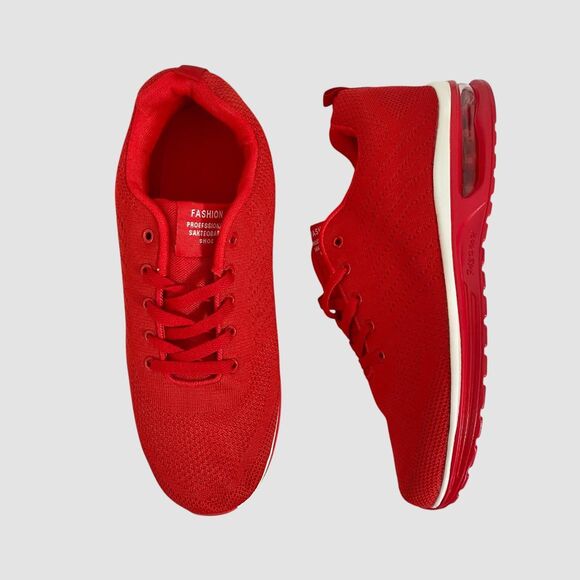 Bright Red Chunky Workout Running Sneaker MENS US 13 / EU 46 - Picture 1 of 7